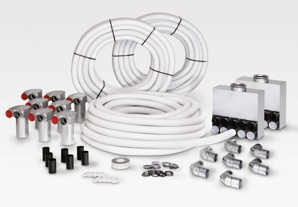 Helios Ventilatoren Rohr Paket-Rohbau