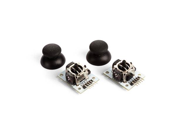 Whadda WPI315 Zubehör für Entwicklungsplatinen Joystick-Modul Schwarz (WPI315)