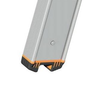 Alu-Seilzugleiter 2-teilig ausziehbar inkl. Traverse 2 x 18 Sprossen. Layher 523232 49