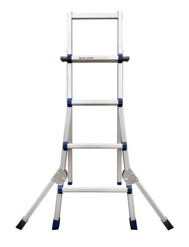 Iller Teleskopleiter Eurostars 4x6 Sprossen