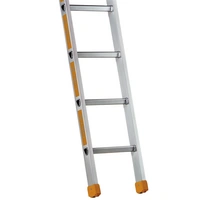 Alu-Schiebeleiter 2-teilig ausziehbar 2 x 8 Sprossen inkl. Traverse. Layher 523160 49 Alu-Schiebeleiter 2-teilig ausziehbar 2 x 8 Sprossen inkl. Traverse. Layher 523160 49