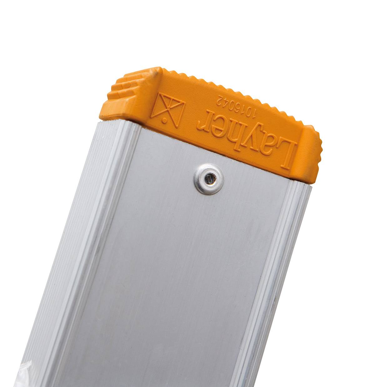 Alu-Schiebeleiter 2-teilig ausziehbar 2 x 8 Sprossen inkl. Traverse. Layher 523160 49