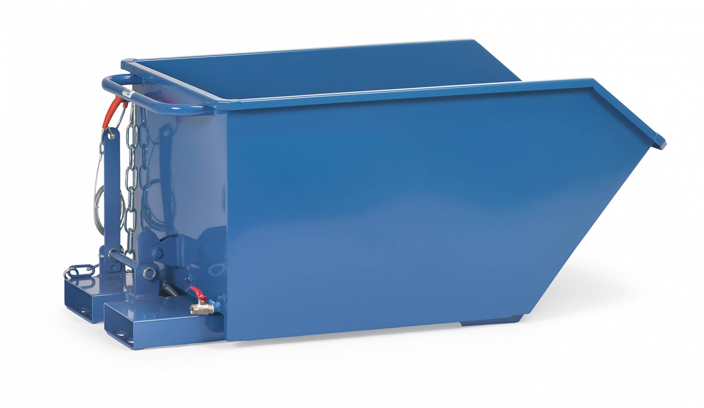 Fetra Kippbehälter mit Ablasshahn 500 Liter Volumen