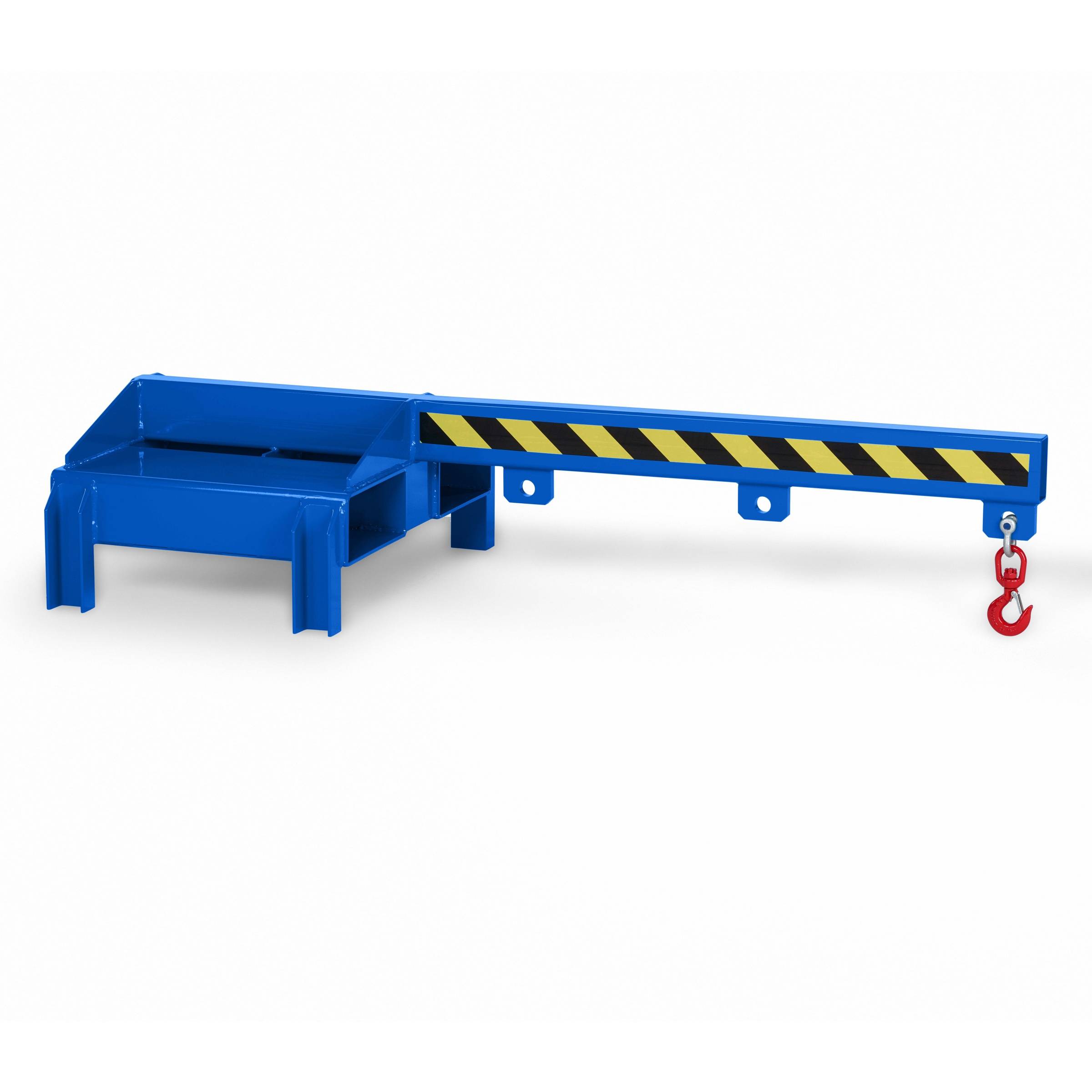 RR Industrietechnik Lastarm Typ RLA-DST bis zu 1000kg Tragkraft für Deichselstapler RAL 5010 Enzian
