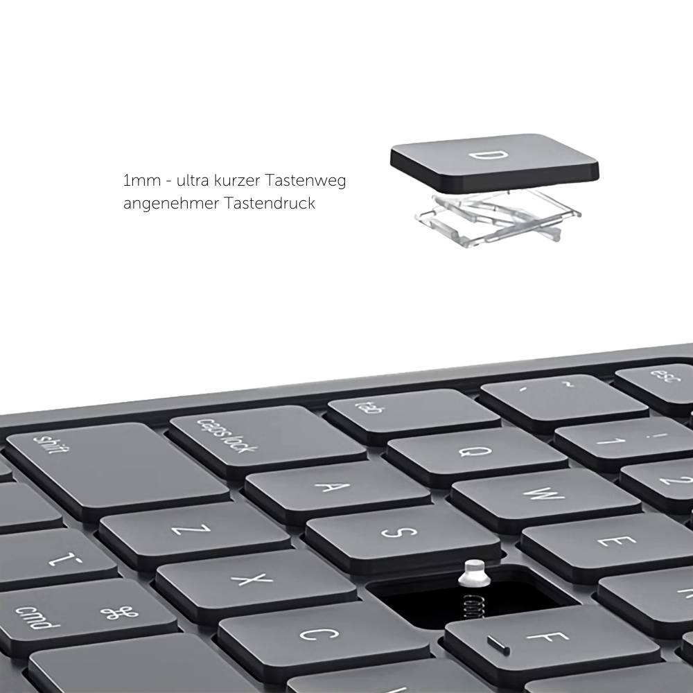 Slim PRO Keyboard 10.9"/11" - iPad Tastatur-Hülle