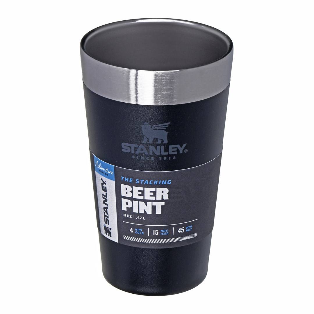 Stanley Adventure Beer Pint 0.47 L Matte Black Pebble