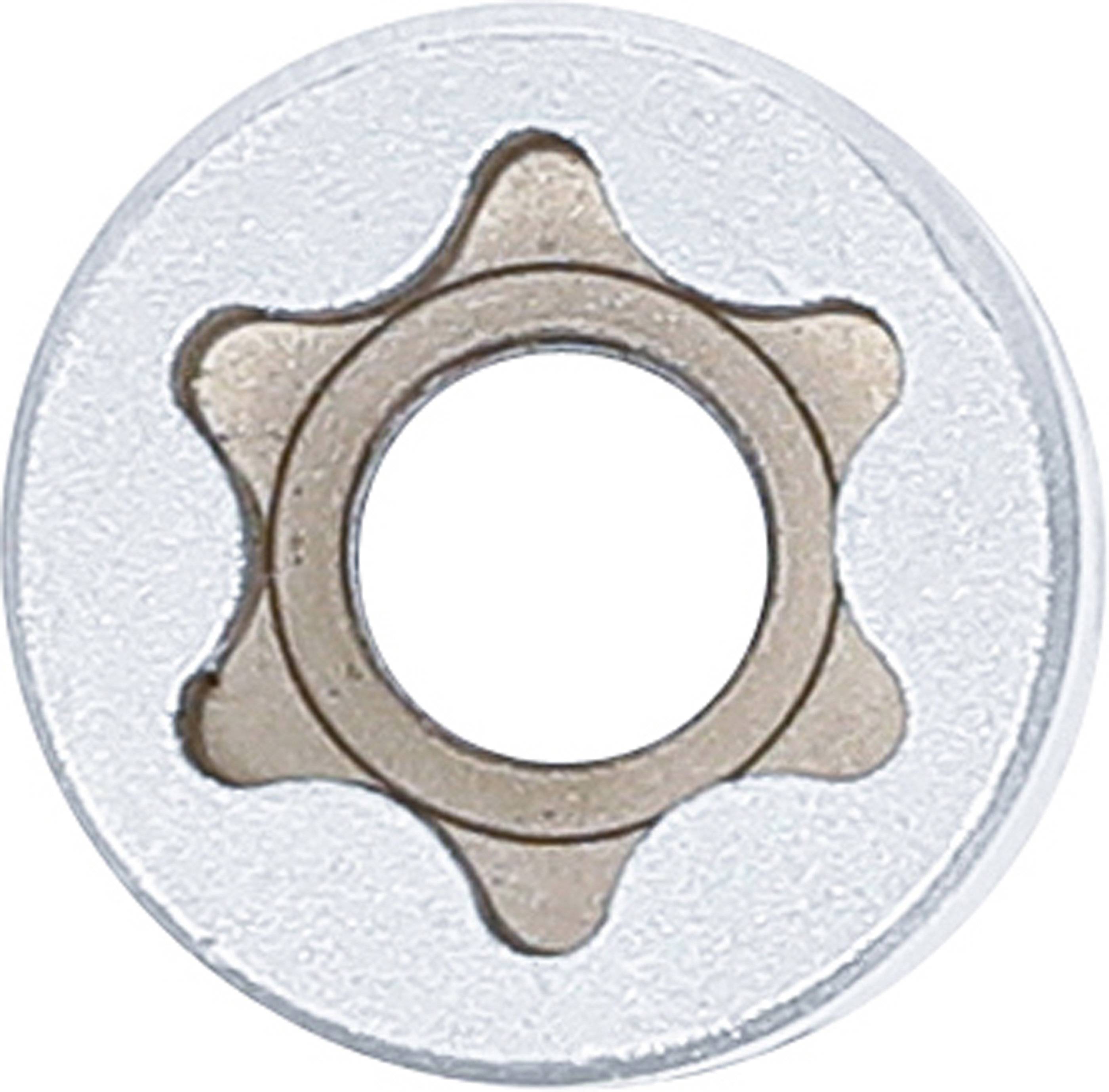 BGS 70914 Spezial-Steckschlüssel-Einsatz, E-Profil , Antrieb Innenvierkant 6,3 mm (1/4"), SW E12, für