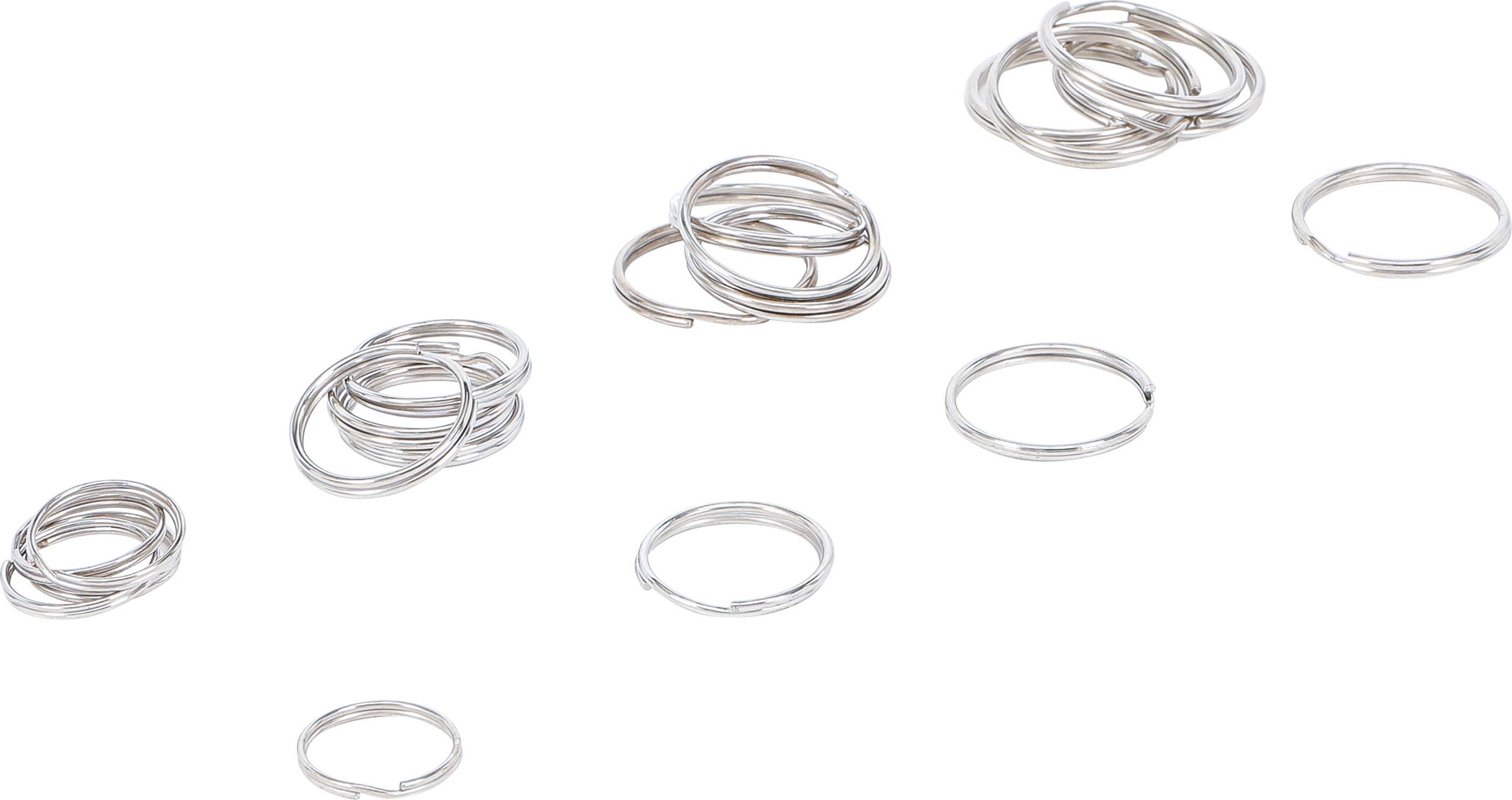 Schlüsselring-Sortiment 20-tlg.