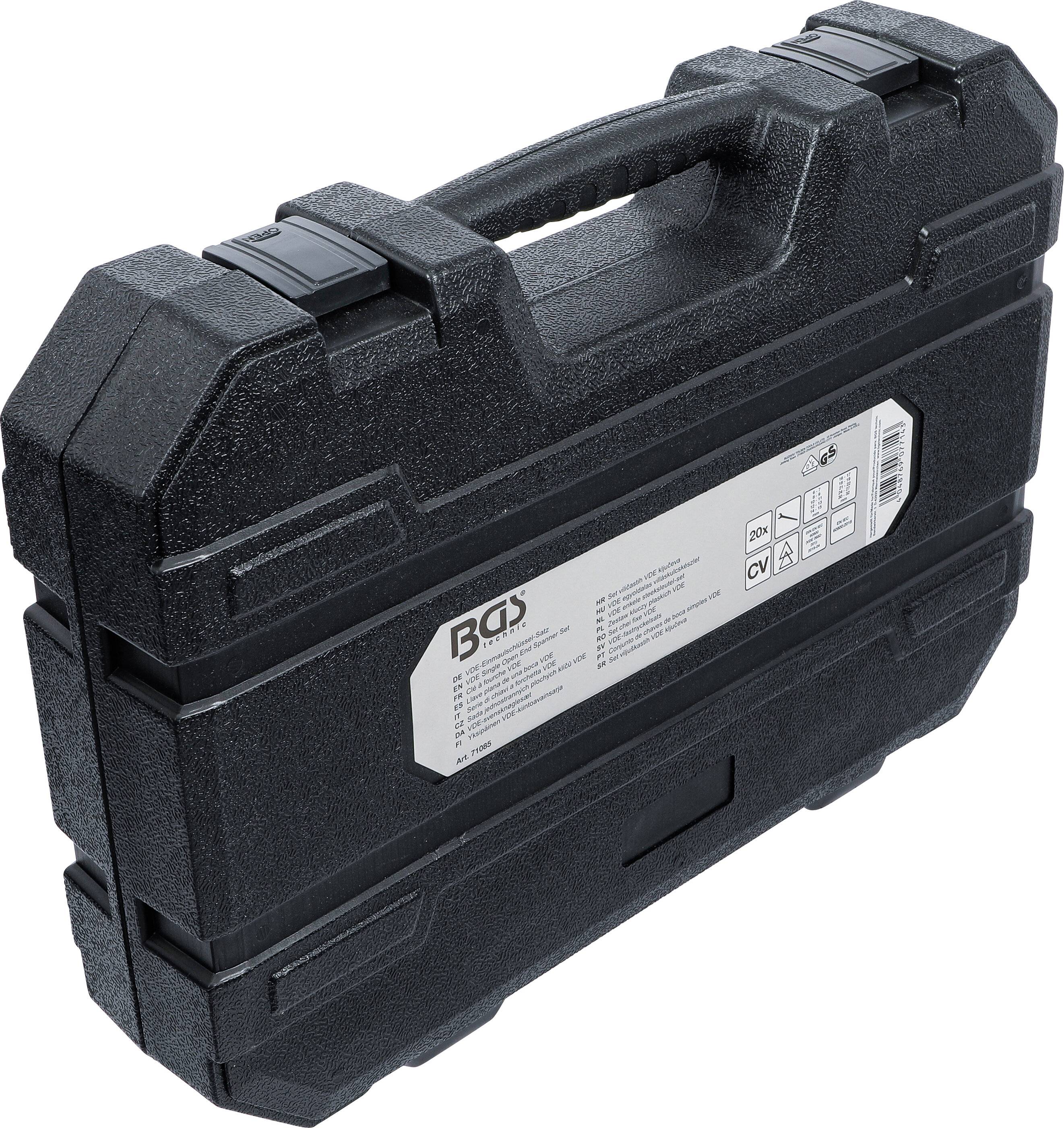 VDE-Einmaulschlüssel-Satz SW 6 - 32 mm 20-tlg.