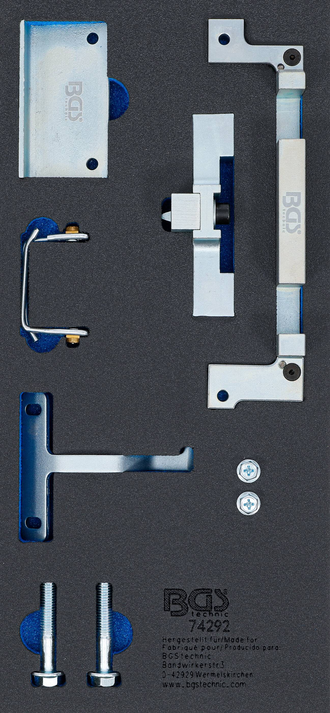 Werkstattwageneinlage 1/3: Motor-Einstellwerkzeug-Satz für Ford 1.5L 3-Zylinder Duratec