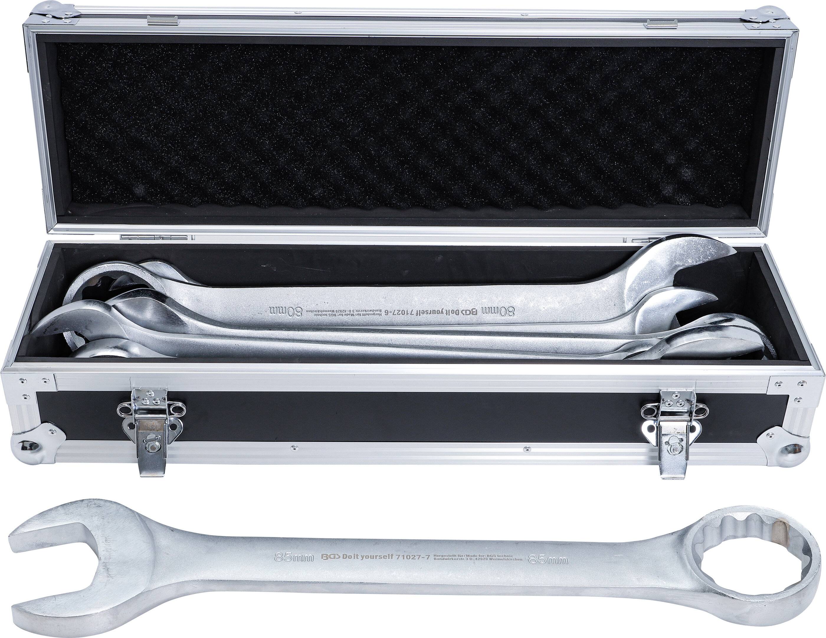 Maul-Ringschlüssel-Satz XXL SW 55 - 85 mm 7-tlg.