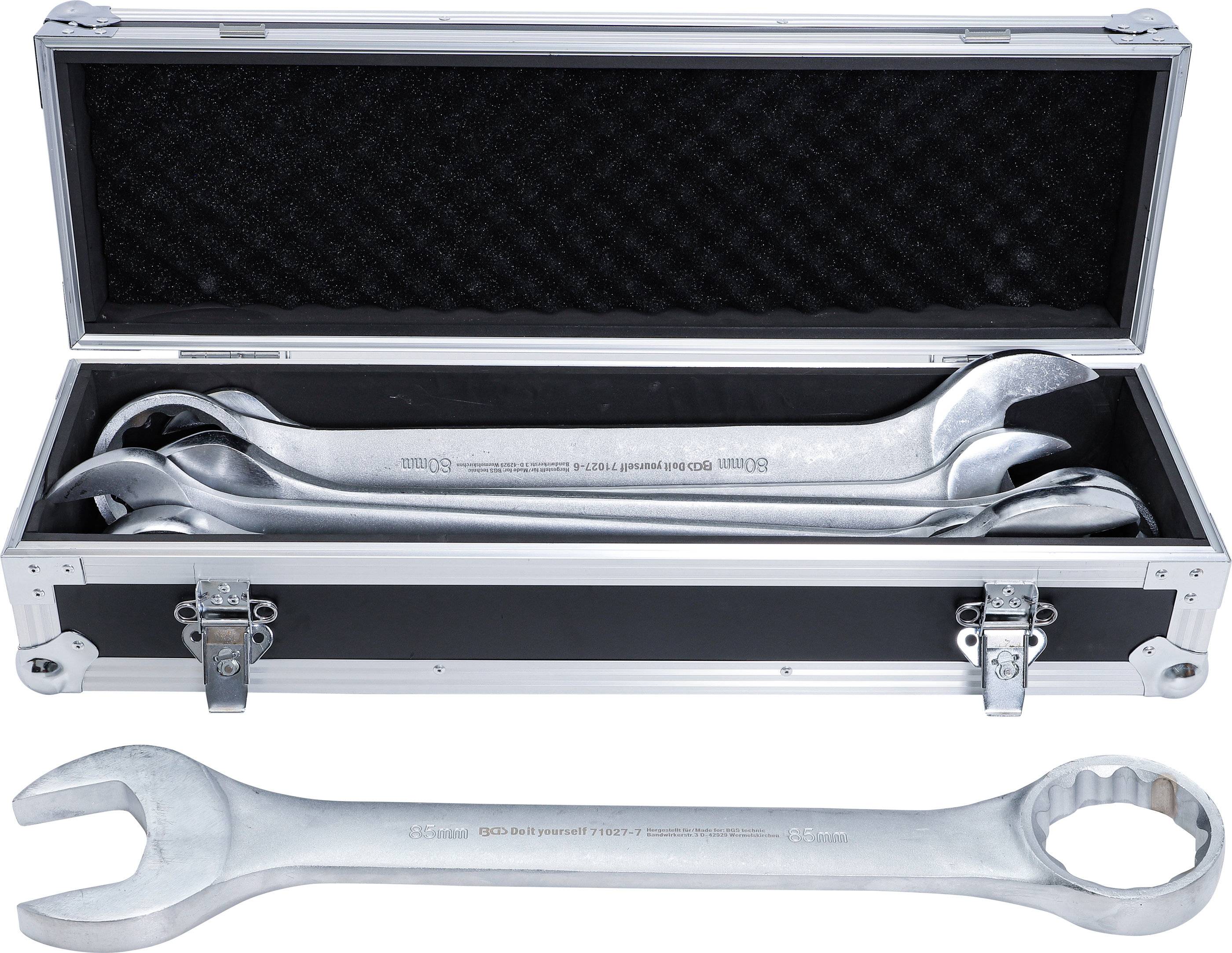 Maul-Ringschlüssel-Satz XXL SW 55 - 85 mm 7-tlg.