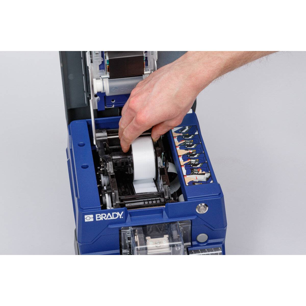 A6200 Vinyletiketten • 25.40 mm x 38.10 mm • Weiß, Transparent • B-427