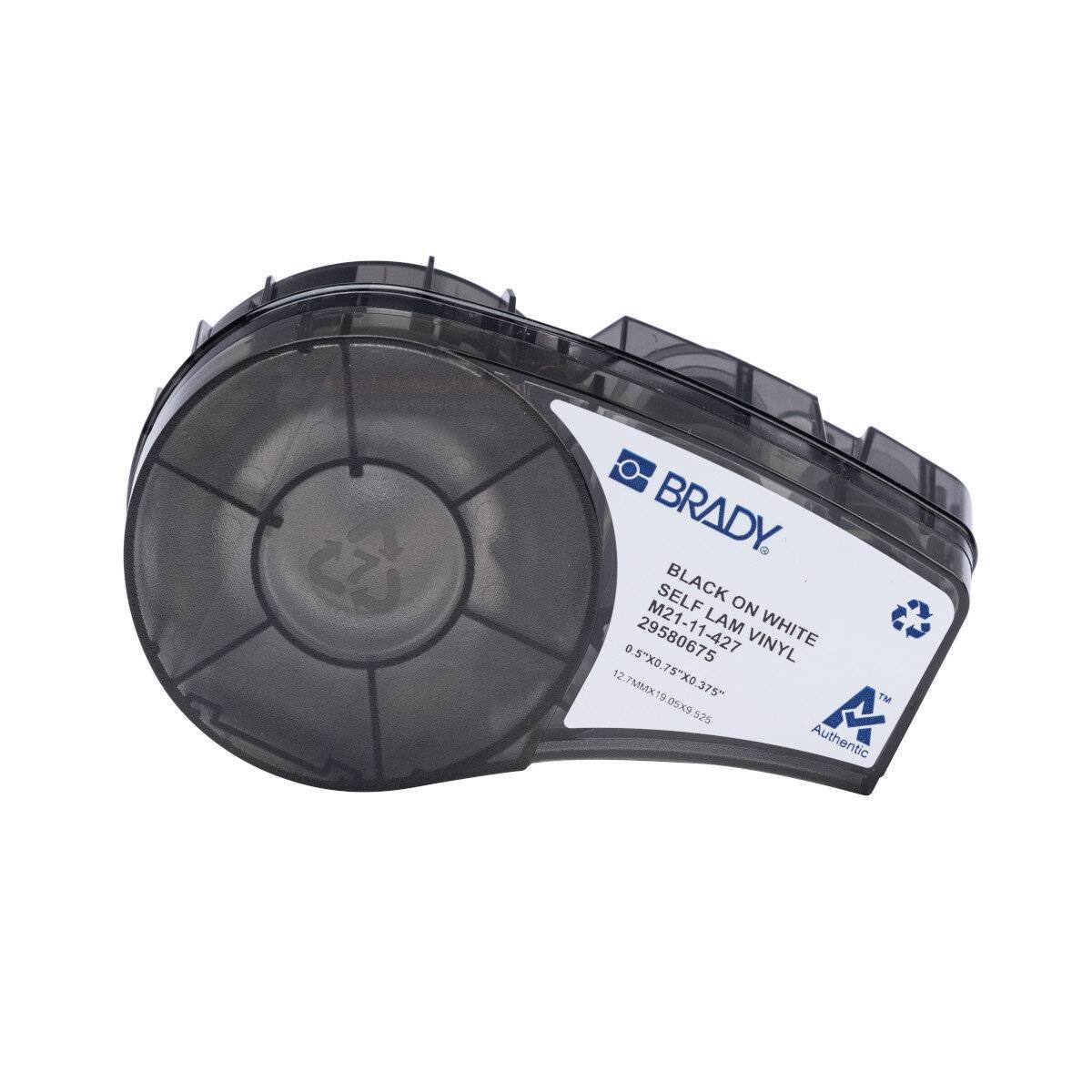 Selbstlaminierende Vinyletiketten für M210/M211 • 12.70 mm x 19.05 mm