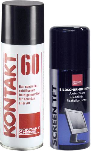 Image of Kontakt Chemie KONTAKT 60 70013-AG + 80715-AI Kontaktreiniger inkl. TFT-Reiniger 100ml 1 Set
