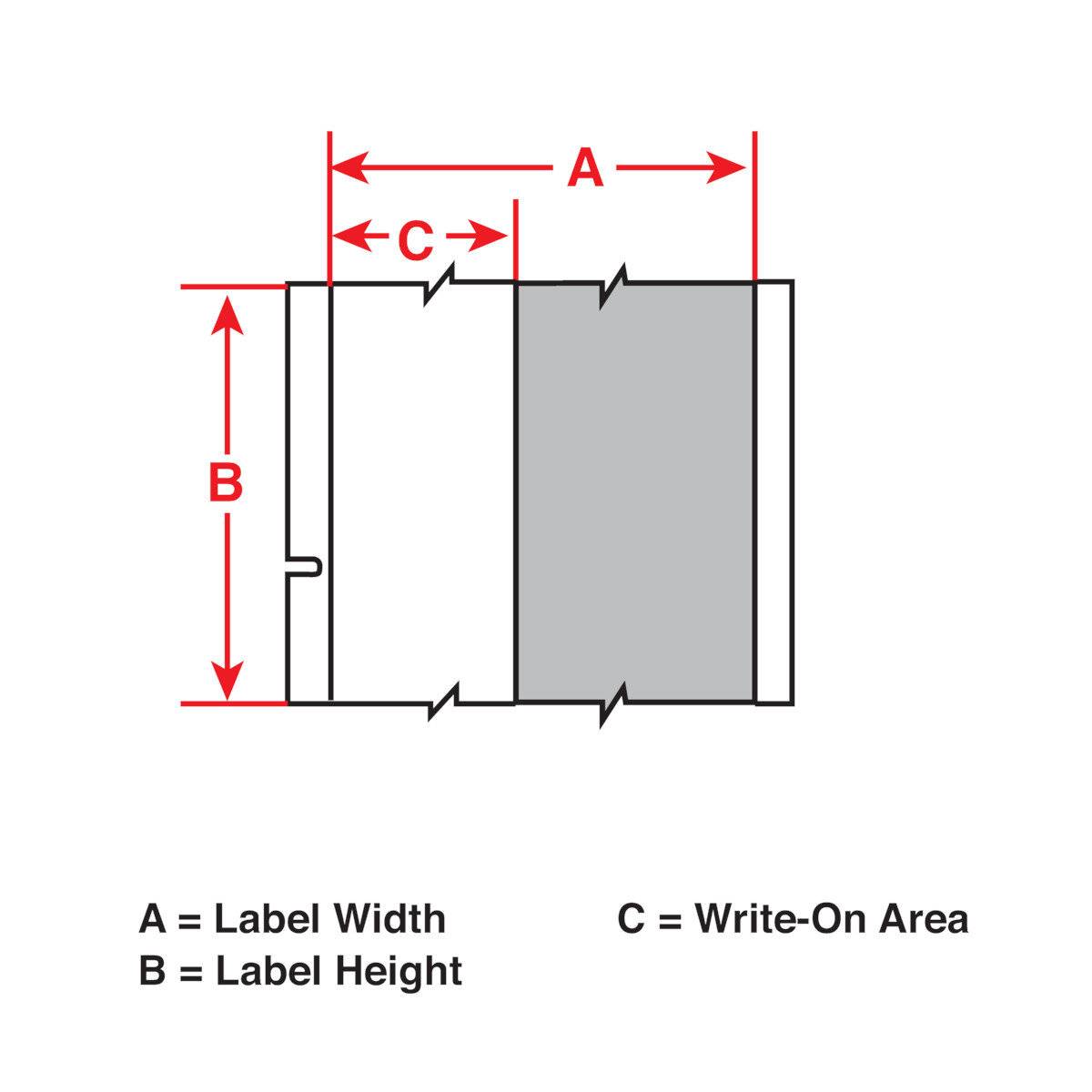 Selbstlaminierende Kabeletiketten, für Kabel ø: 2 - 3 mm, für M510, BMP51 & M511, M5-133-427