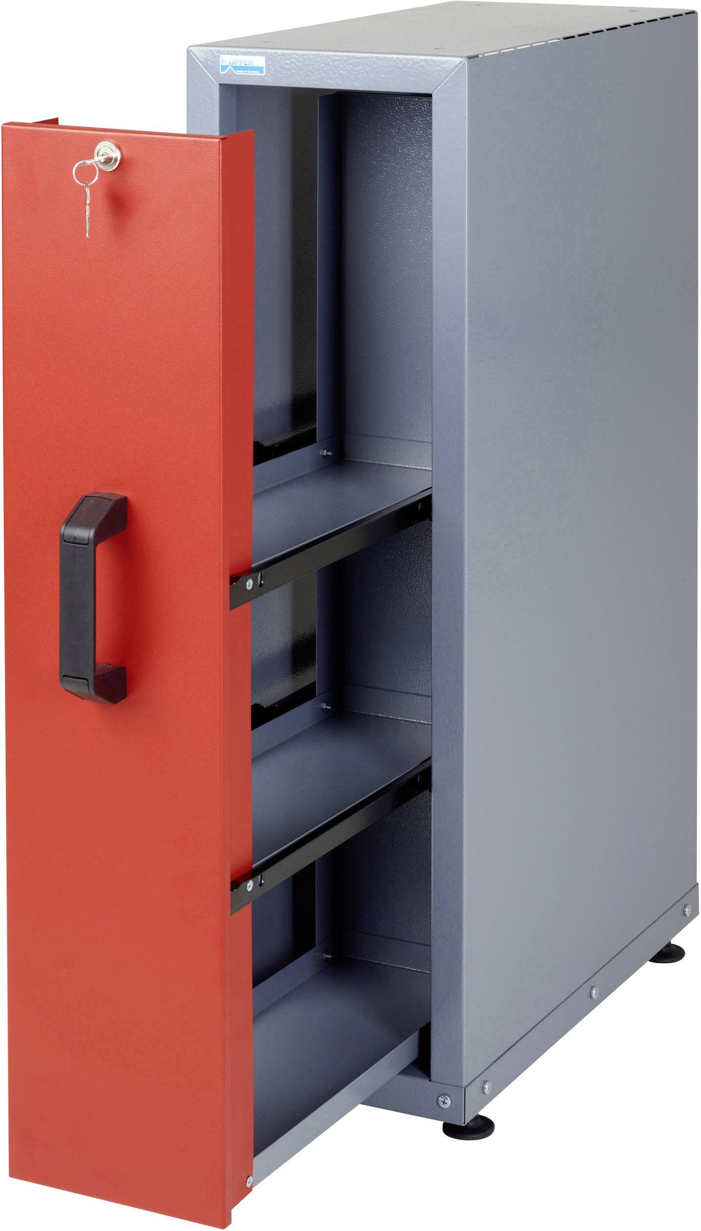 Küpper 12162 Werkzeug-Einbauschrank (B x H x T) 23 x 80 x 47cm Rot, Silber