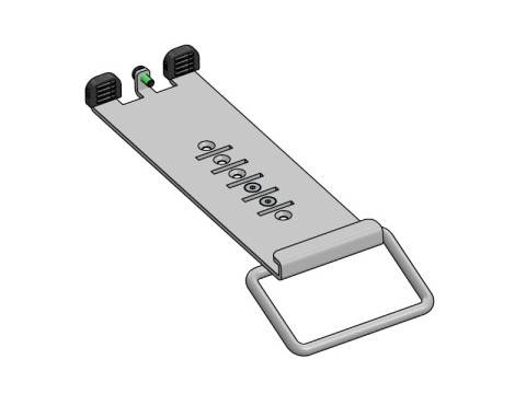 Ergonomic Solutions Ingenico Desk-5000 MultiGripT with handle Black V2Payment