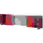 Küpper 70182 Werkzeug-Hängeschrank (B x H x T) 240 x 60 x 19cm Silber, Rot