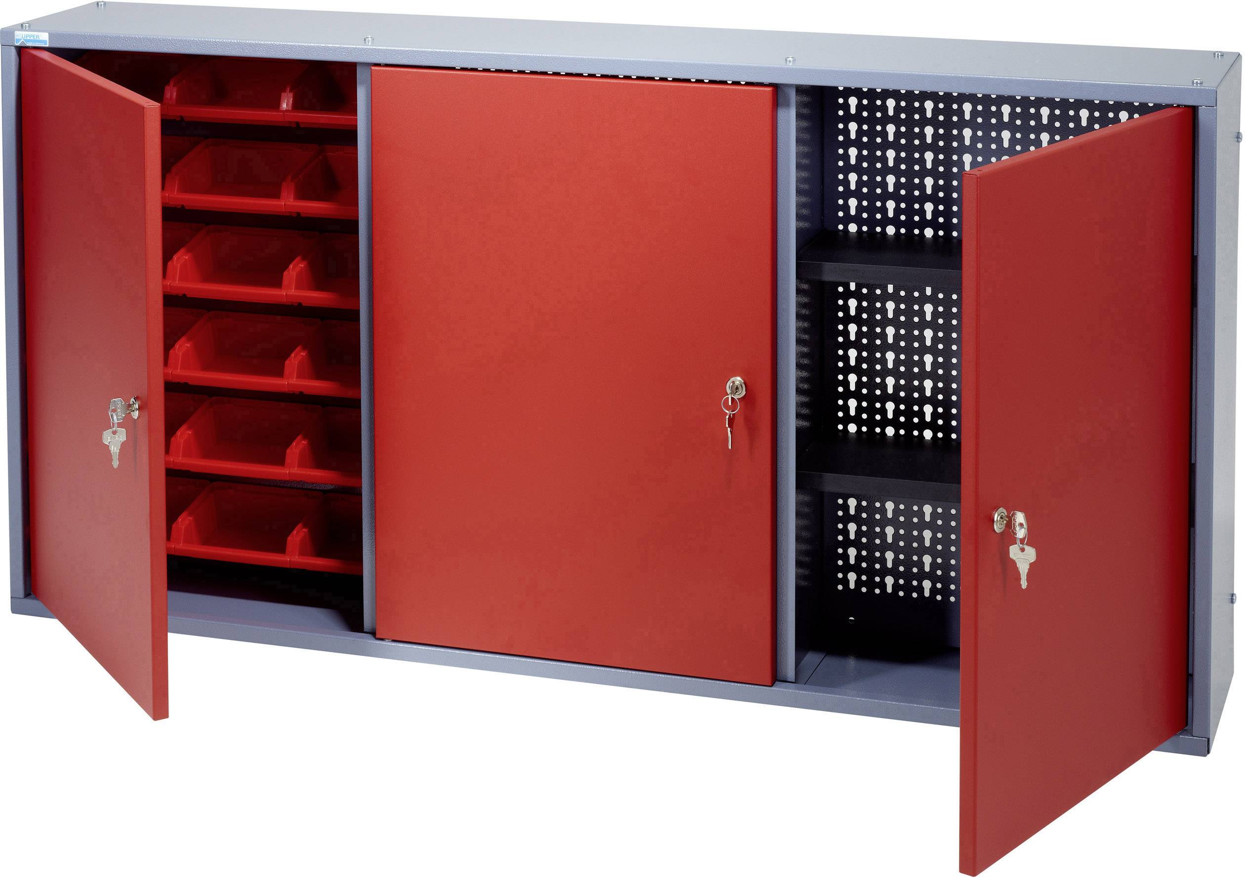 Küpper 70192 Werkzeug-Hängeschrank (B x H x T) 120 x 60 x 19cm Rot, Silber