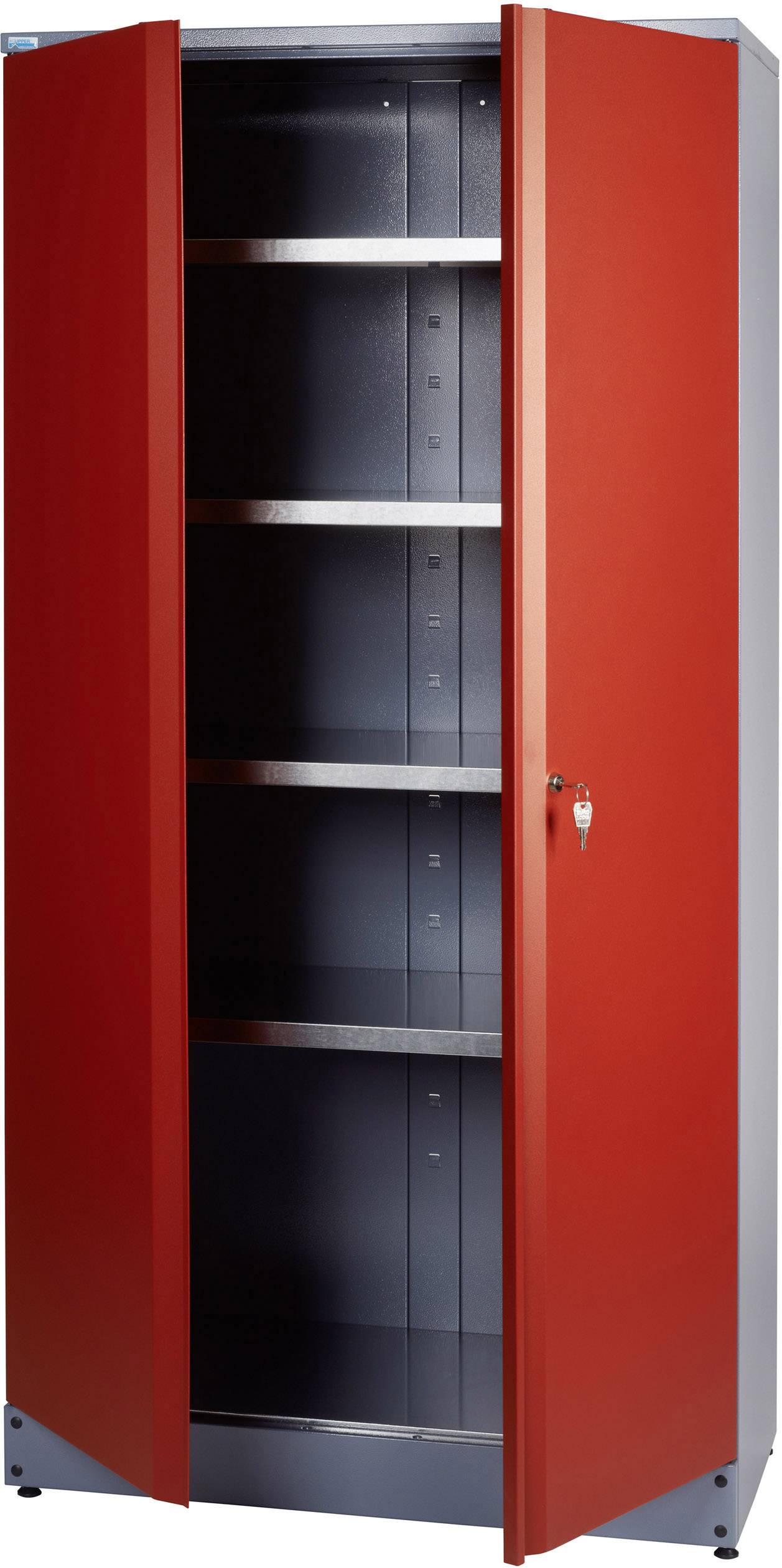 Küpper 70292 Werkzeug-Hochschrank (B x H x T) 91 x 180 x 45cm Rot, Silber