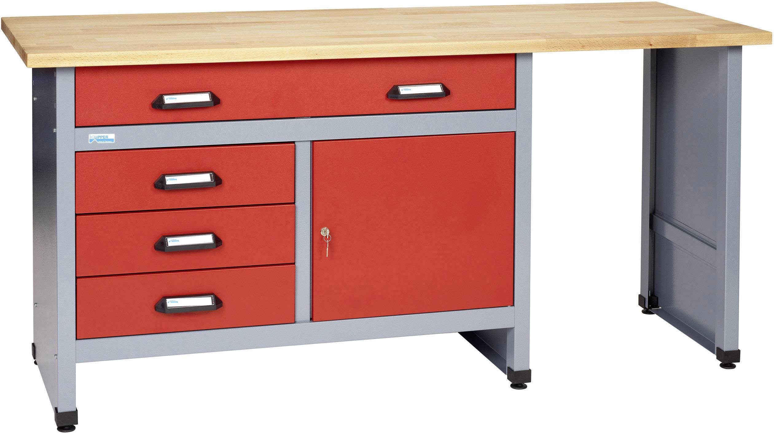 Küpper 12032 Werkbank rot (B x H x T) 1700 x 840 x 600mm