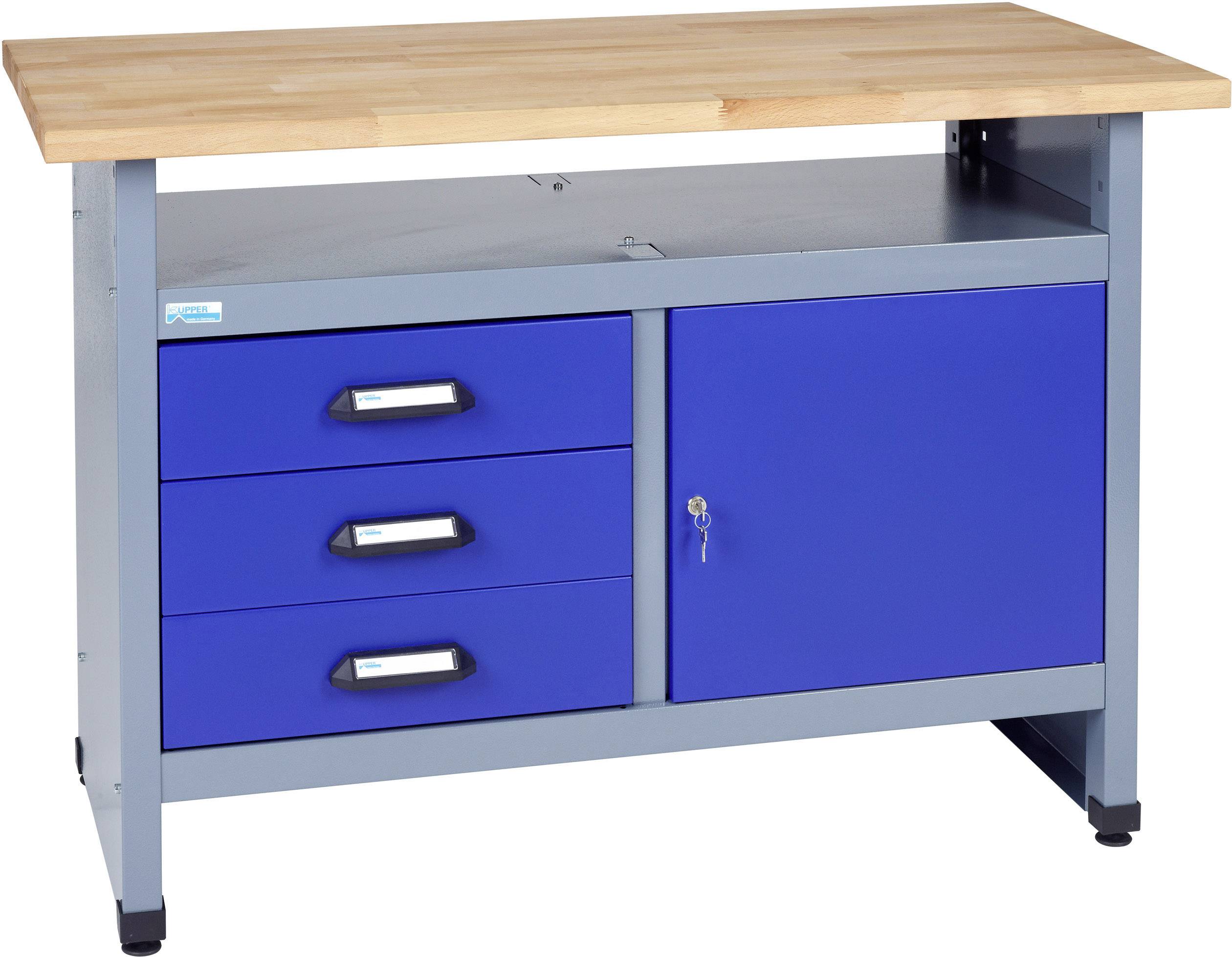 Küpper 12087 Werkbank ultramarinblau (B x H x T) 1200 x 840 x 600mm