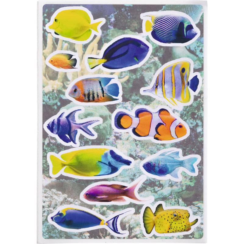Schmucketikett DECOR Fische