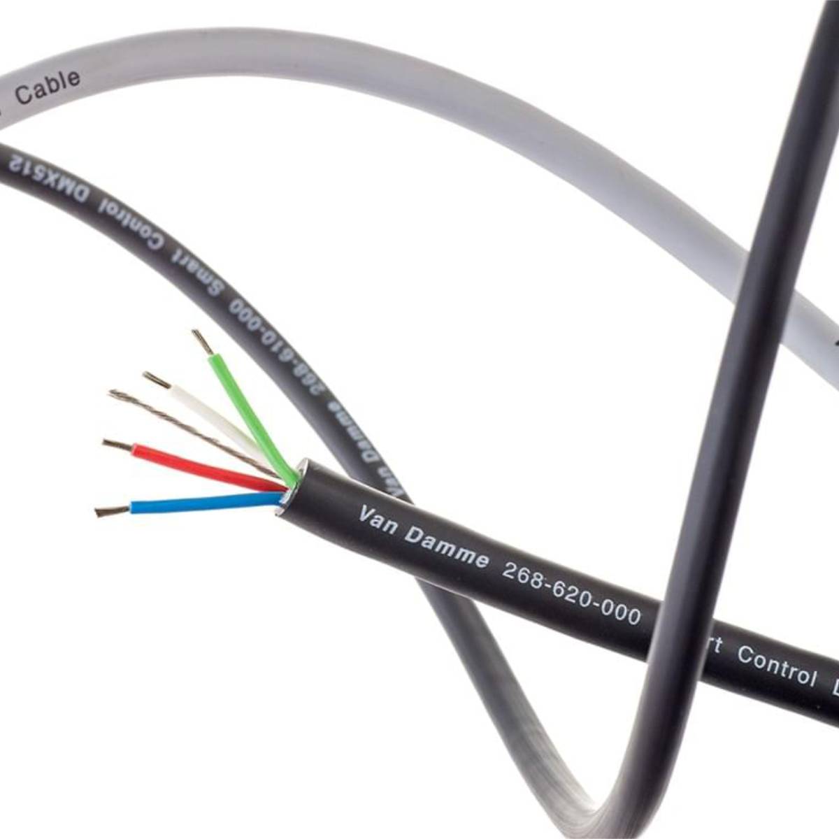 Van Damme Smart Control 2 Pair DMX Schwarz Meterware