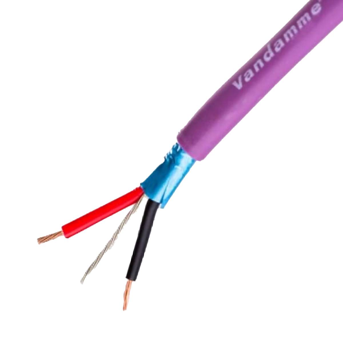 Van Damme Super Purple Series LSZH Ecoflex AES/Analog Meterware