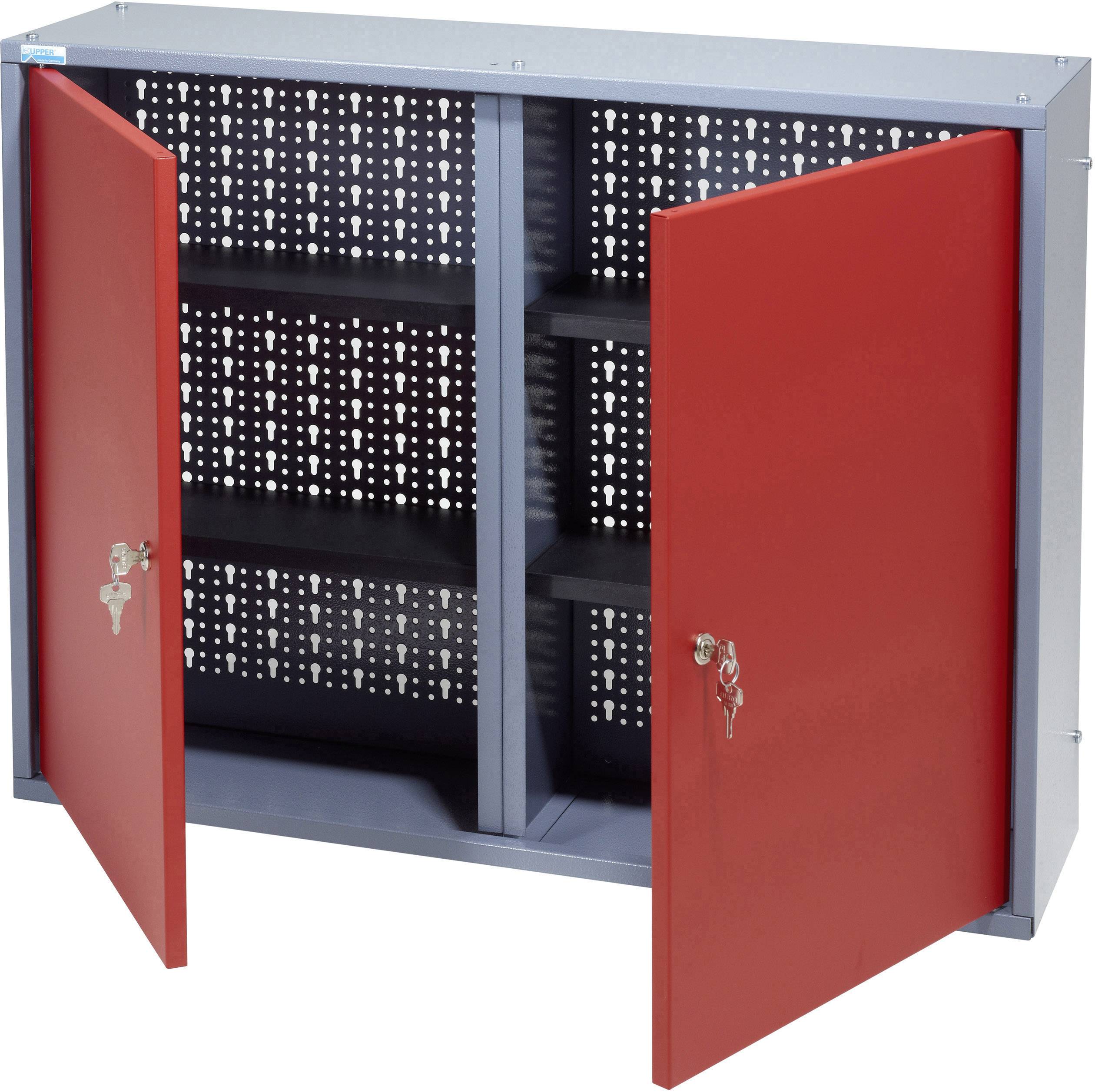 Küpper 70122 Werkzeug-Hängeschrank (B x H x T) 80 x 60 x 19cm Rot, Silber