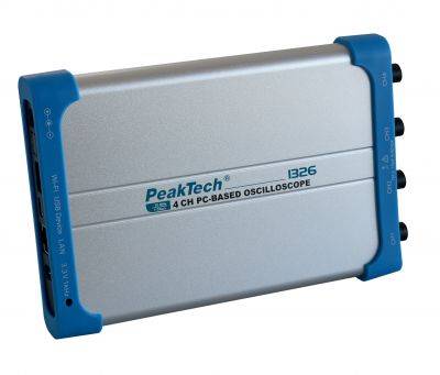 PeakTech P 1326 – 70 MHz / 4 CH ~ PC Oszilloskop