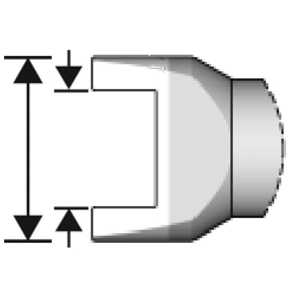 JBC SMD-Entlötspitze Serie C245, C245303/6,5 x 6,0 mm, für Dual-In-Line-IC