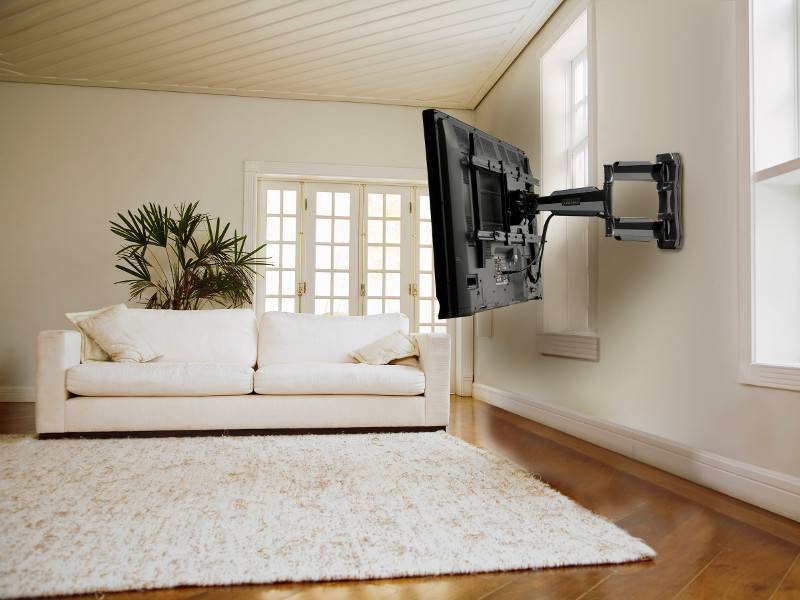 Peerless Full-Motion Plus Wall Mount SA746PU - Befestigungskit (Wandplatte, Gele