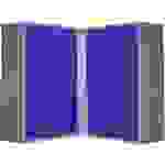 Küpper 70377 Eckhängeschrank 2 Türen ultramarinblau (L x B x H) 60 x 60 x 60cm