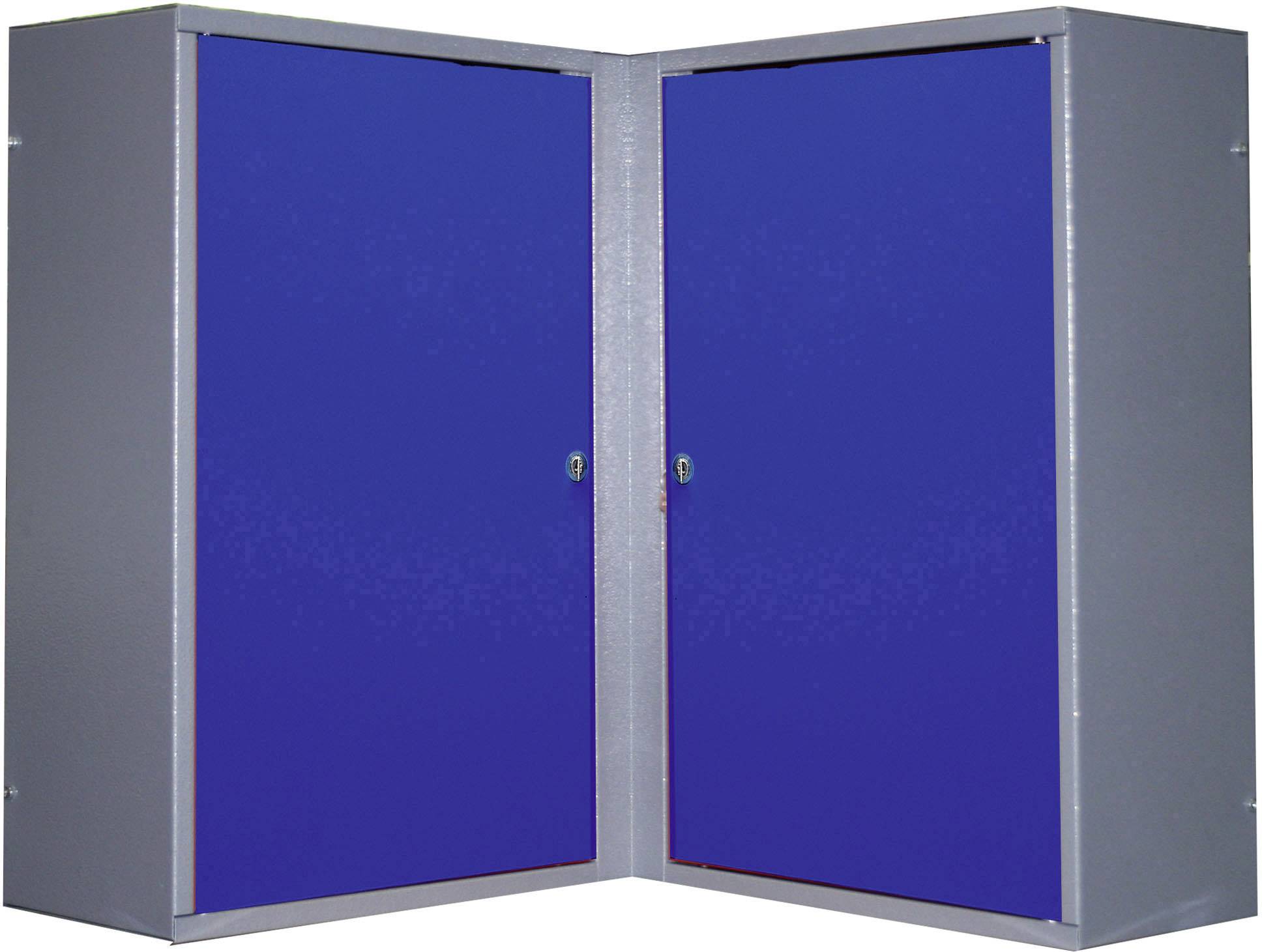 Küpper 70377 Werkzeug-Hängeschrank (L x B x H) 60 x 60 x 60cm Blau, Silber