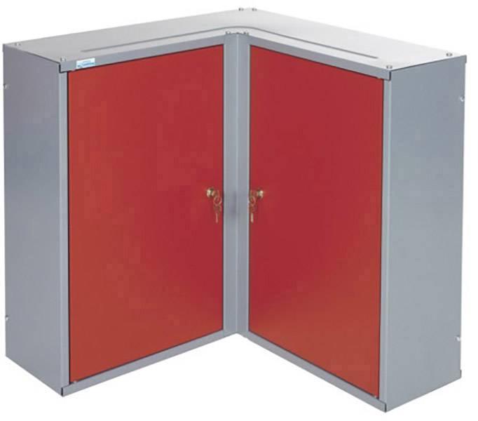 Küpper 70372 Werkzeug-Hängeschrank (B x H x T) 60 x 60 x 19cm Rot, Silber
