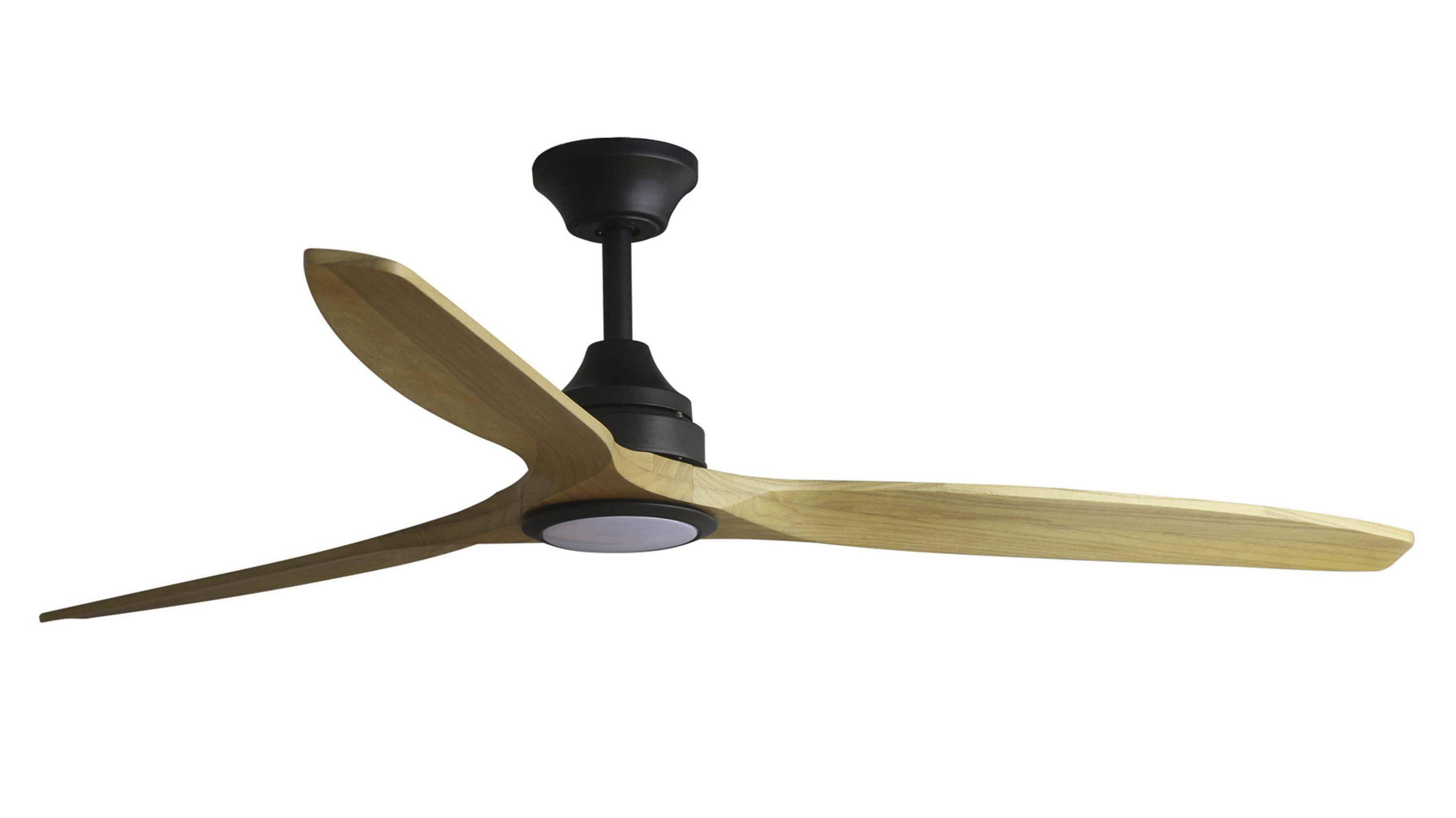 DC Deckenventilator Alo Schwarz mit LED & Fernbedienung