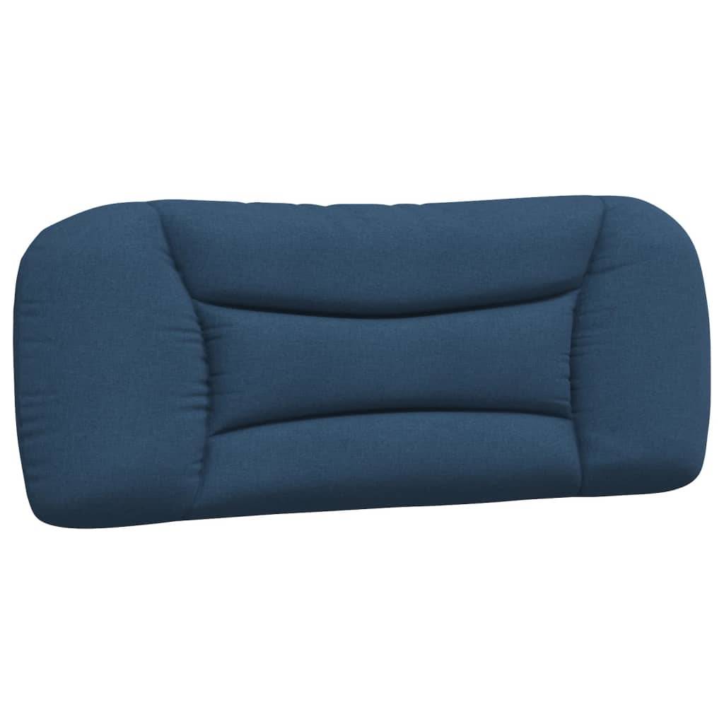 vidaXL Kopfteil-Kissen Blau 100 cm Stoff