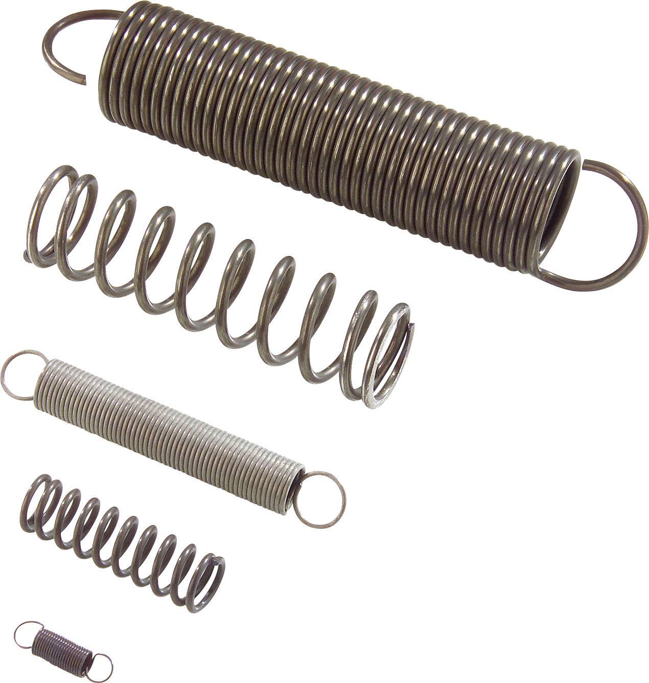 Zugfedern 17328 Abm. (Ø x L) 11mm x 75.4mm Inhalt 5St.