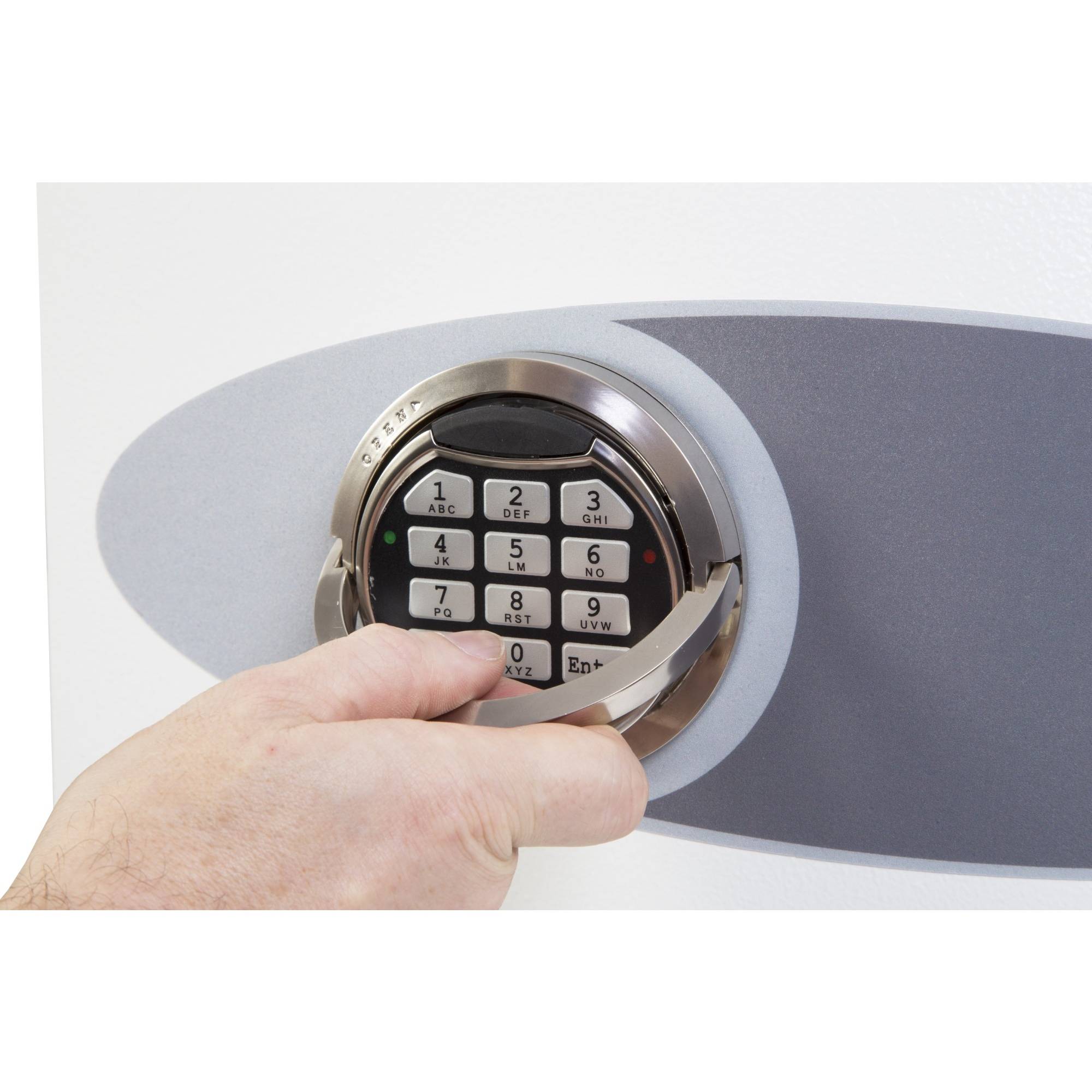 phoenix Schlüssel-Tresor FORTRESS KS0041E, 42 Haken, weiß