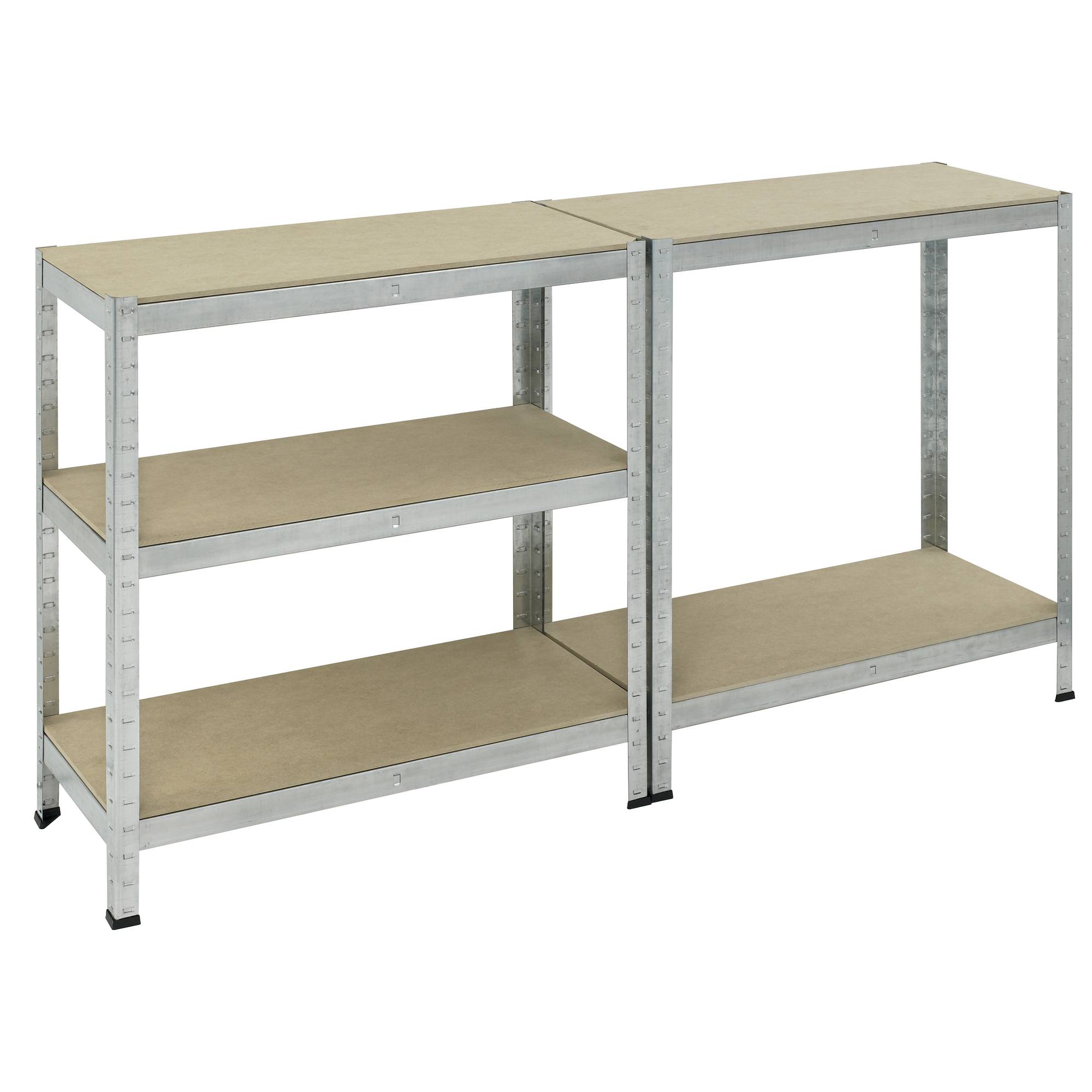 pro-bau-tec Schwerlastregal 10077 180x90x40cm 5Böden 175kg