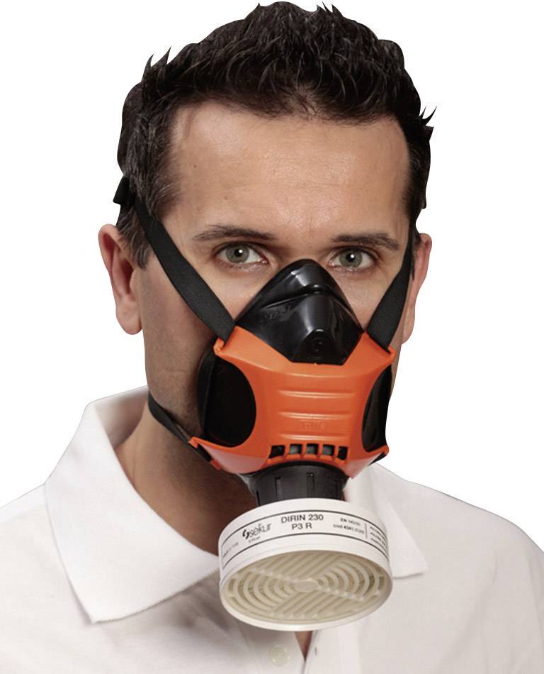 Atemschutzmasken EKASTU Halbmaske Polimask ALFA, DIN EN 140,DIN EN 148-1