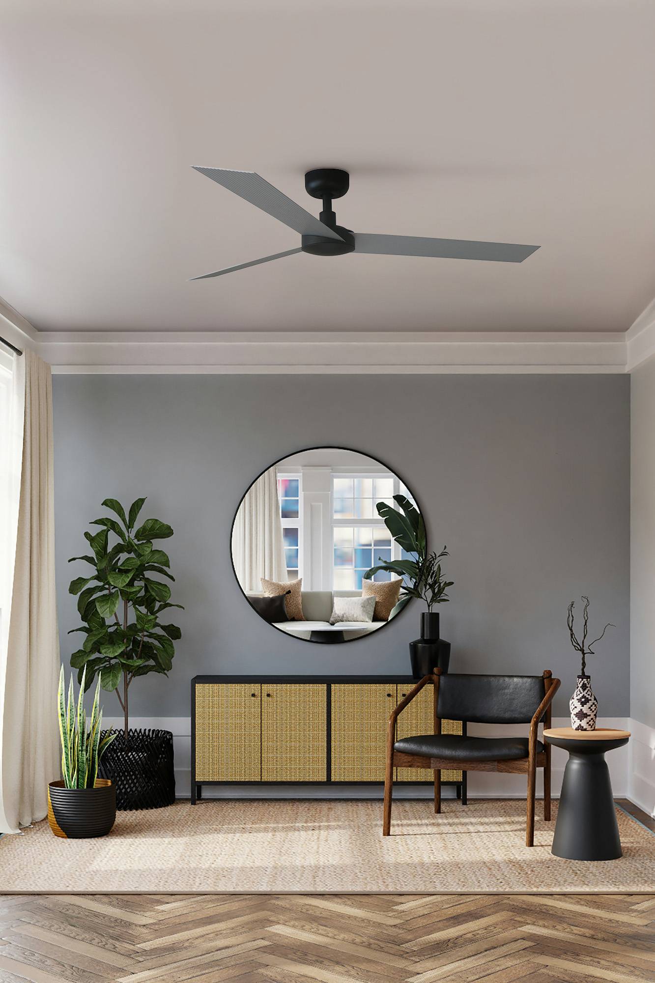 Energiespar Deckenventilator Cruiser L Alu