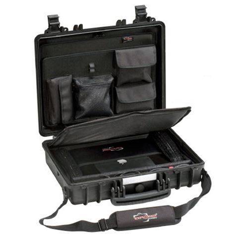 Explorer Cases 4412HL Koffer Schwarz mit Laptoptasche