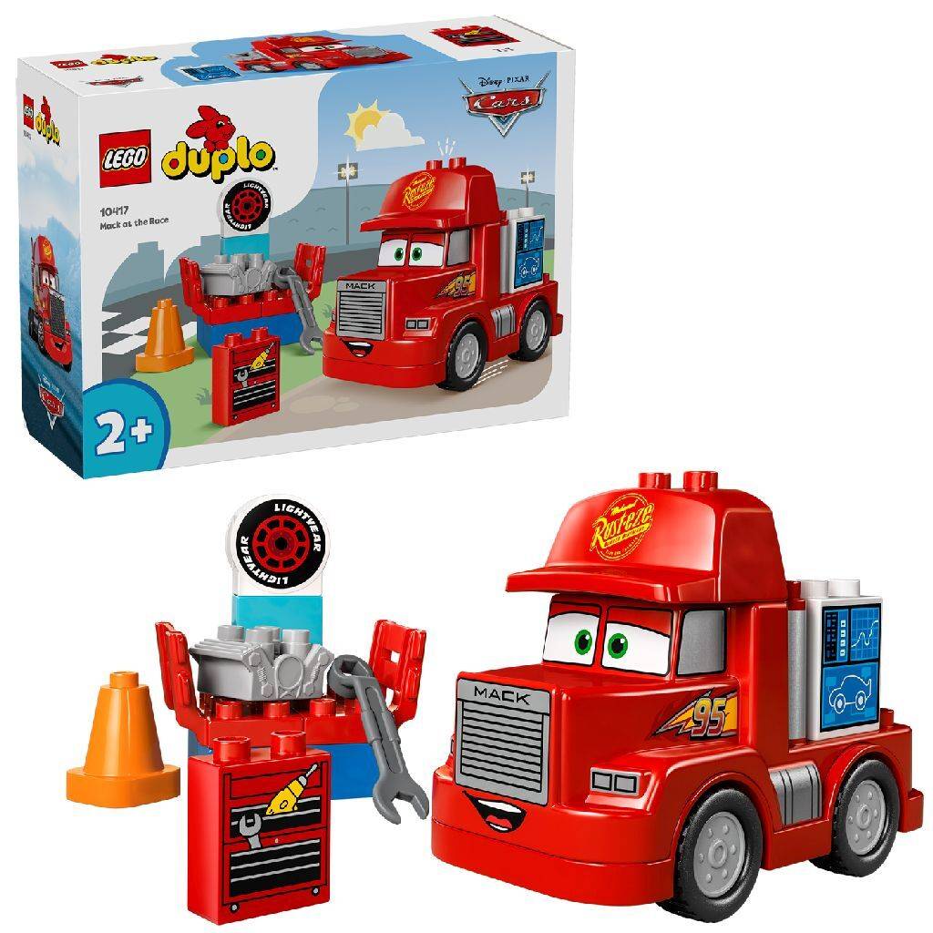 Lego Duplo LEGO DUPLO 10417 Mack bij de Race