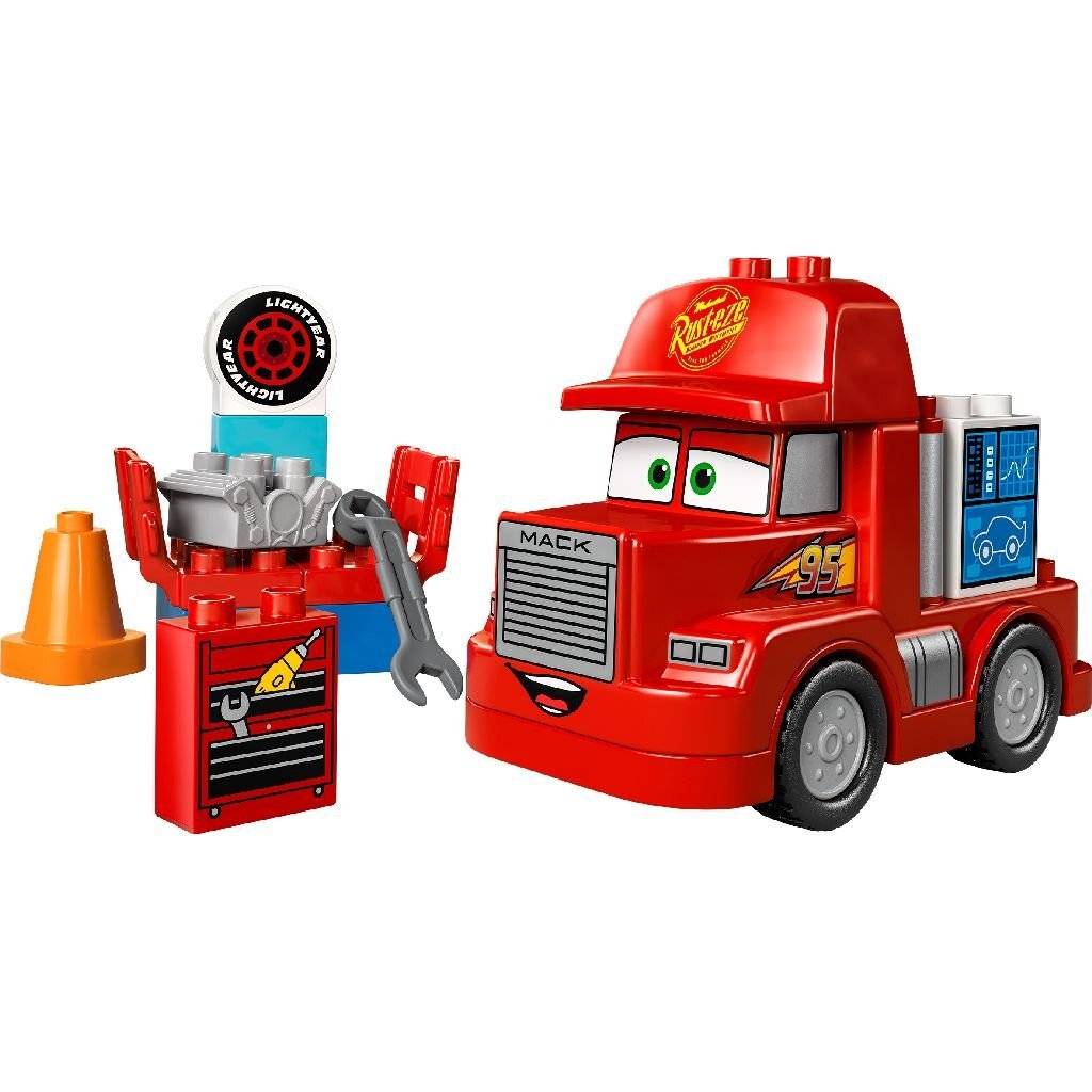 Lego Duplo LEGO DUPLO 10417 Mack bij de Race