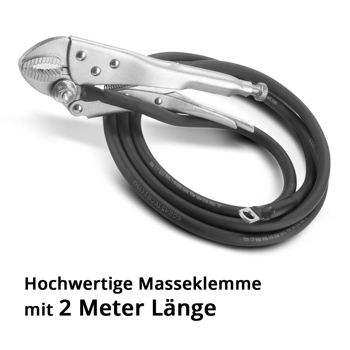 STAHLWERK Massekabel 2 m für Ausbeulspotter & Smart Repair