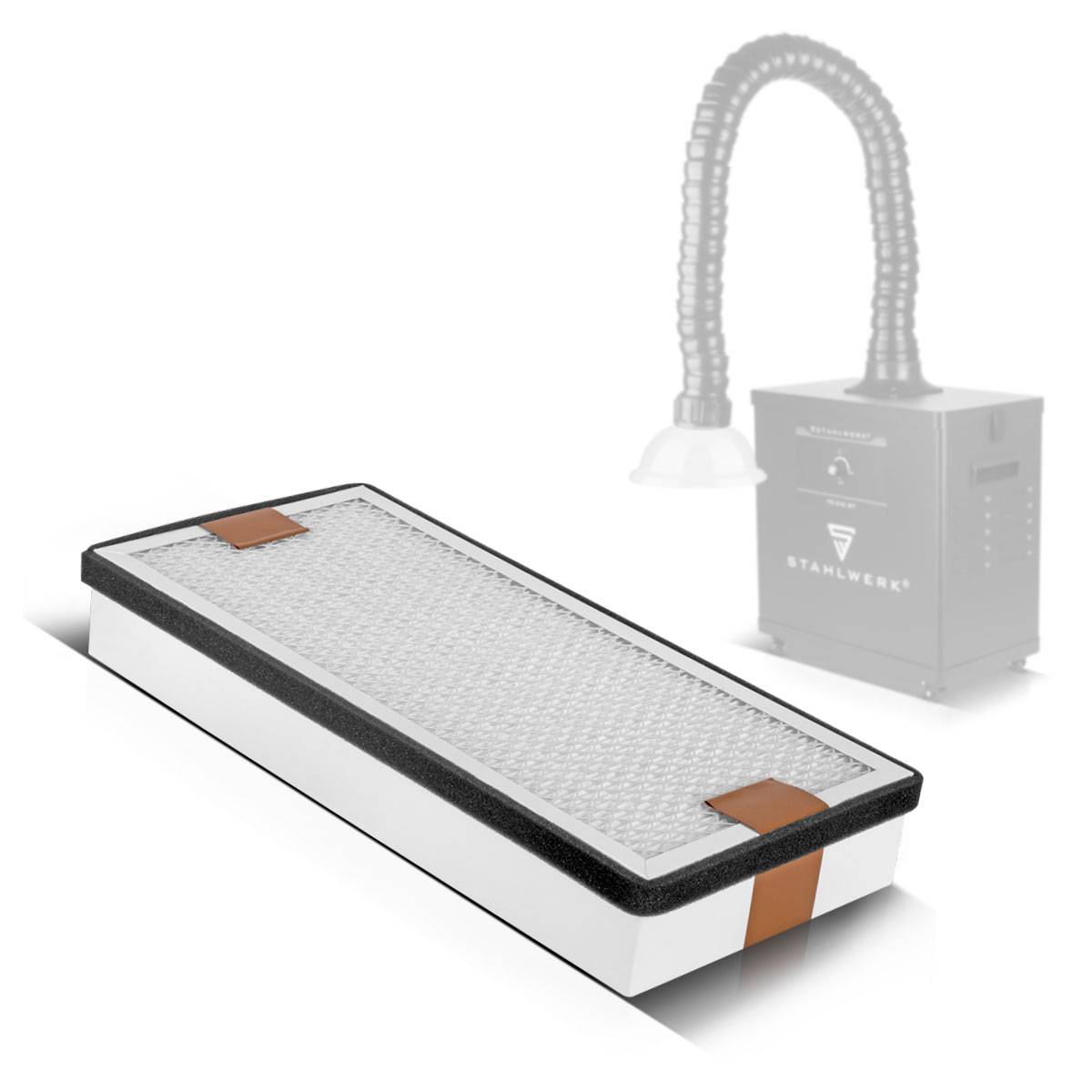 STAHLWERK Mittlerer HEPA Filter für Rauchabsaugung FE-210 ST Ersatzfilter