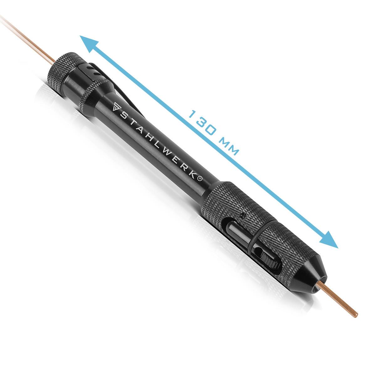 STAHLWERK TIG Pen Drahtvorschubstift WIG Stift Schweißstabhalter 0,8 - 3,2 mm